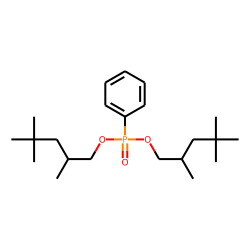 Phenylphosphonic acid, di(2,4,4-trimethylpentyl) ester