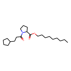 L-Proline, N-(3-cyclopentylpropionyl)-, nonyl ester