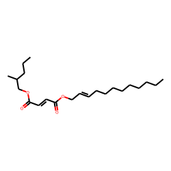 Fumaric acid, 2-methylpentyl dodec-2-en-1-yl ester