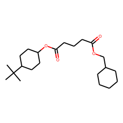 Glutaric acid, cyclohexylmethyl trans-4-tert-butylcyclohexyl ester