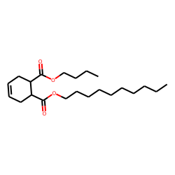 cis-Cyclohex-4-en-1,2-dicarboxylic acid, butyl decyl ester