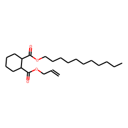 1,2-Cyclohexanedicarboxylic acid, allyl undecyl ester