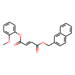 Fumaric acid, 2-methoxyphenyl naphth-2-ylmethyl ester