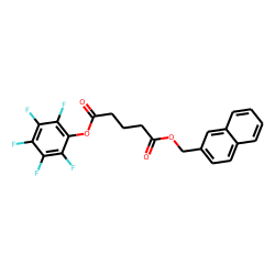 Glutaric acid, naphth-2-ylmethyl pentafluorophenyl ester
