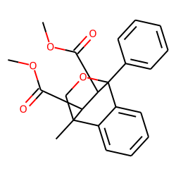 Benzo[b]-7-oxa-bicyclo[2,2,2]oct-2-en-5(endo),6(endo)-dicarboxylic acid, 4-methyl-1-phenyl, dimethyl ester