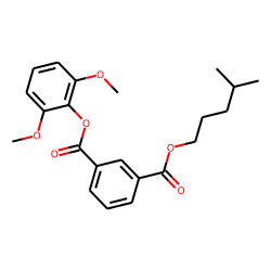 Isophthalic acid, 2,6-dimethoxyphenyl isohexyl ester