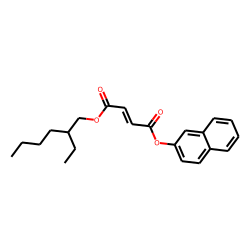 Fumaric acid, naphth-2-yl 2-ethylhexyl ester
