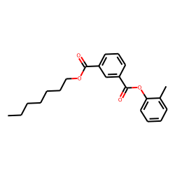 Isophthalic acid, heptyl 2-methylphenyl ester