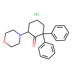 2,2-Diphenyl-6-morpholino-cyclohexanone hydrochloride