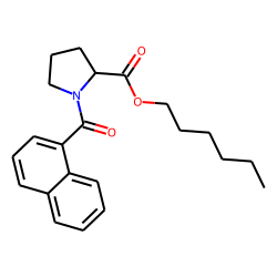 L-Proline, N-(1-naphthoyl)-, hexyl ester