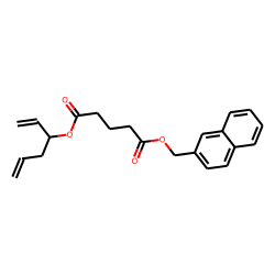 Glutaric acid, hexa-1,5-dien-3-yl naphth-2-ylmethyl ester
