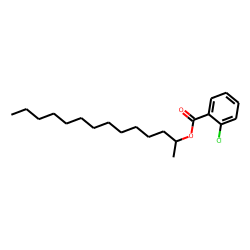 2-Chlorobenzoic acid, 2-tetradecyl ester