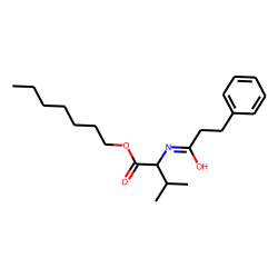 L-Valine, N-(3-phenylpropionyl)-, heptyl ester