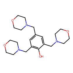 Alpha2,alpha4,alpha6-tri(4-morpholinyl)mesitol