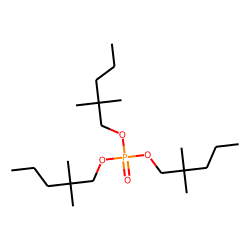 Phosphoric acid, tris(2,2-dimethylpentyl) ester
