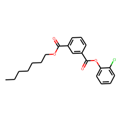 Isophthalic acid, 2-chlorophenyl heptyl ester