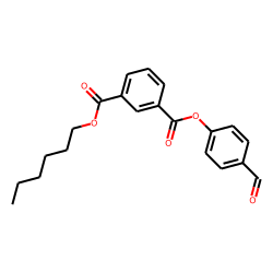 Isophthalic acid, 4-formylphenyl hexyl ester