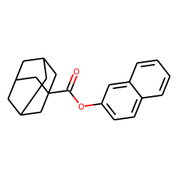 1-Adamantanecarboxylic acid, 2-naphthyl ester