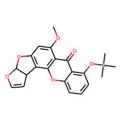 Sterigmatocystin, trimethylsilyl ether