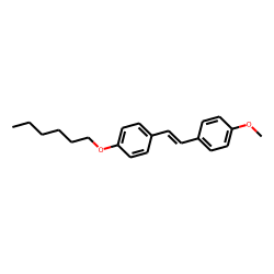 4-Methoxy-4'-hexoxy-trans-stilbene