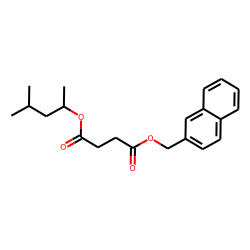 Succinic acid, naphth-2-ylmethyl 4-methylpent-2-yl ester
