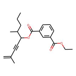 Isophthalic acid, 2,6-dimethylnon-1-en-3-yn-5-yl ethyl ester