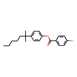 4-(1,1-Dimethylhexyl)phenyl 4-chlorobenzoate