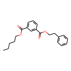 Isophthalic acid, pentyl phenylethyl ester