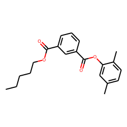 Isophthalic acid, 2,5-dimethylphenyl pentyl ester