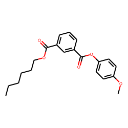 Isophthalic acid, hexyl 4-methoxyphenyl ester