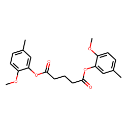 Glutaric acid, di(5-methyl-2-methoxybenzyl) ester