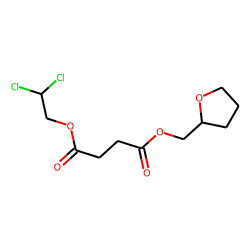 Succinic acid, 2,2-dichloroethyl tetrahydrofurfuryl ester