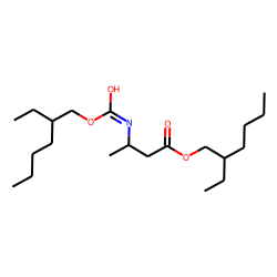 DL-3-Aminobutanoic acid, N-(2-ethylhexyl)oxycarbonyl-, 2-ethylhexyl ester