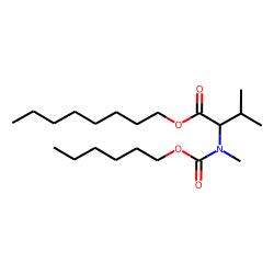 DL-Valine, N-methyl-N-hexyloxycarbonyl-, octyl ester