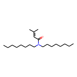 But-2-enamide, N,N-dioctyl-3-methyl-