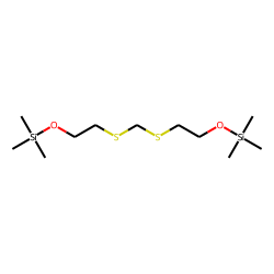Bis(2-trimethylsiloxyethylthio)methane