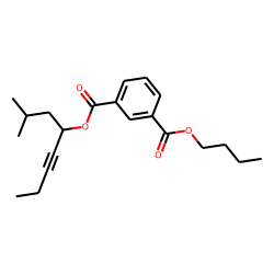 Isophthalic acid, butyl 2-methyloct-5-yn-4-yl ester