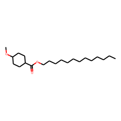 Cyclohexanecarboxylic acid, 4-methoxy-, tridecyl ester