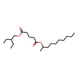 Glutaric acid, dec-2-yl 2-ethylbutyl ester