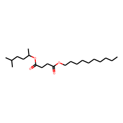 Succinic acid, decyl 5-methylhex-2-yl ester