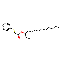(Phenylthio)acetic acid, 3-tridecyl ester