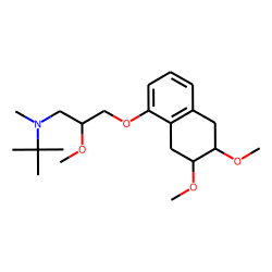 Nadolol, N-methyl-, trimethyl ether