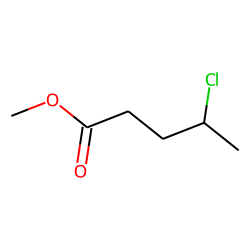 4-Chloropentanoic acid, methyl ester