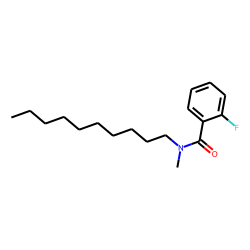 Benzamide, N-decyl-N-methyl-2-fluoro-