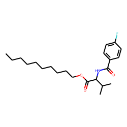 L-Valine, N-(4-fluorobenzoyl)-, decyl ester