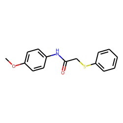Acetamide, N-(4-methoxyphenyl)-2-phenylthio-