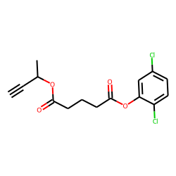 Glutaric acid, but-3-yn-2-yl 2,5-dichlorophenyl ester
