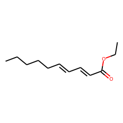 ethyl-2,4- trans, cisdecadienoate