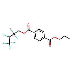 Terephthalic acid, 2,2,3,4,4,4-hexafluorobutyl propyl ester