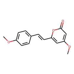 (Z)-4-Methoxy-6-(4-methoxystyryl)-2H-pyran-2-one